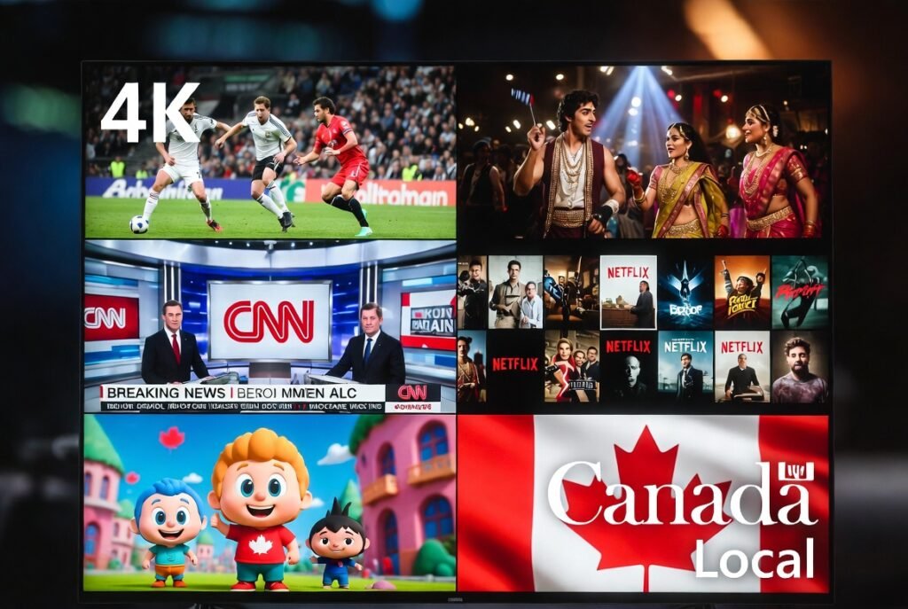 Best IPTV Subscription in Brampton 2026 – Free Trial - USA iptv Stream Extensive list of premium Canadian and USA IPTV channels including sports, movies, and news for viewers in Brampton 2026