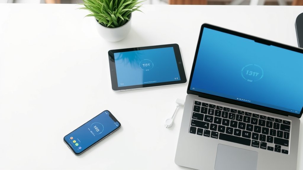 Multiple smart devices connected smoothly to high speed network