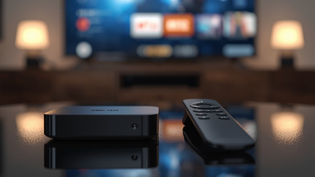 Streaming device and remote control setup for high-speed viewing