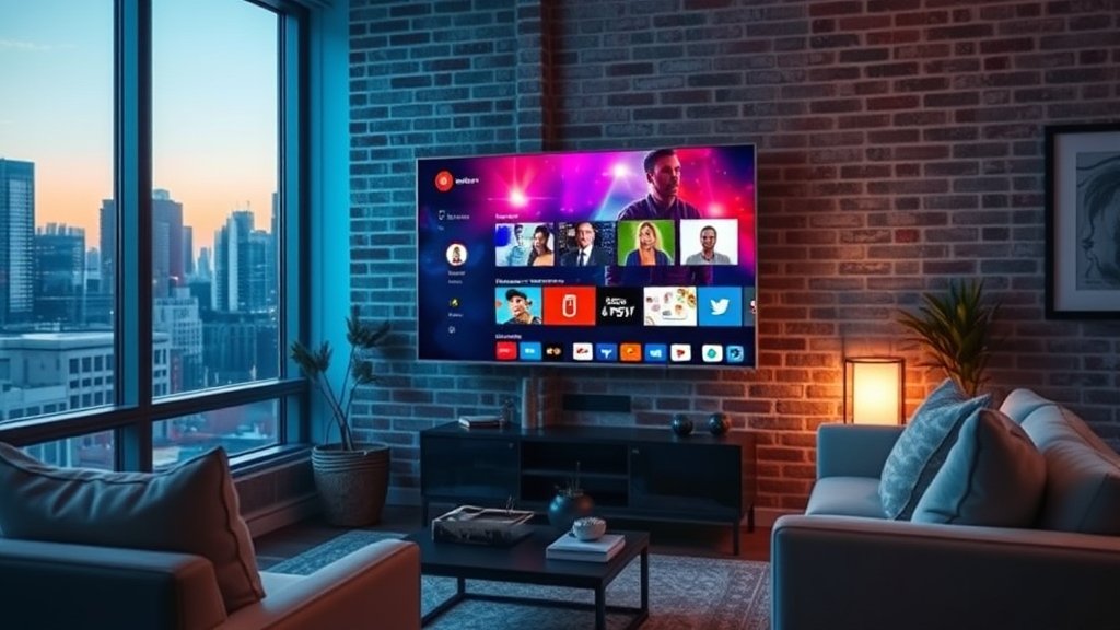 Top Rated IPTV Services 2026 – Best IPTV Providers Ranked - USA iptv Stream Premium fast streaming service on smart TV in New York City apartment